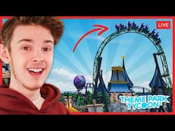 🔴 Showcasing & Rating YOUR Theme Park Tycoon 2 PARKS Live!