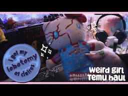 A Weird Girl Temu Unboxing - It’s all so spooky!!