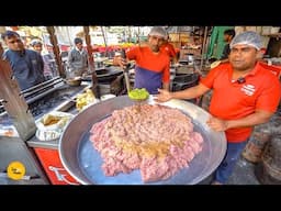 Most Viral Lucknow Wale Mutton Galouti Kebab Making In Delhi Rs. 120/- Only l Delhi Street Food