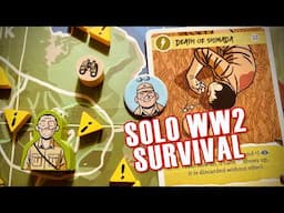 Onoda Gameplay & Review | Solo World War 2 Survival Wargame | Board Game | Salt & Pepper Games