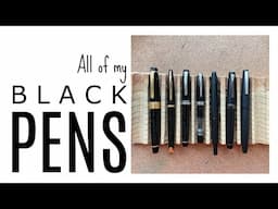 Can You Really Trust a Boring BLACK FOUNTAIN PEN? Absolutely NOT!