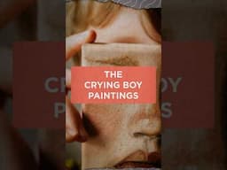 The Crying Boy Paintings 🖼️ #history #weird #halloween #spookyseason