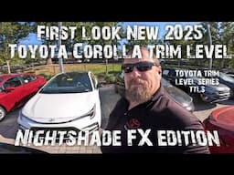 Toyota Corolla Nightshade FX first look