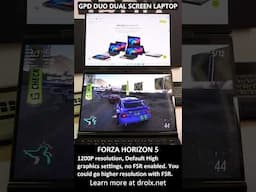 🏎️ Can the GPD Duo Keep Up with Forza Horizon 5? Performance Test!