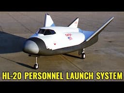 HL-20 Personnel Launch System (1991) - Mockup, Studies, NASA Spaceplane, HD Remaster, Historical