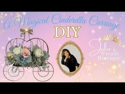 Cinderella Inspired Carriage | How to Make a Magical Centerpiece | Cinderella's Carriage Craft