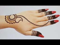 Latest Simple Backhand Mehndi Design |Easy Mehndi Designs |Mehandi ka Design |Mehandi Designs|Mehndi