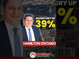 Hamilton Real Estate Inventory Explodes up 39%! 🤯 #hamilton #hamiltonrealestate #hamiltonontario