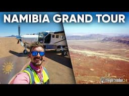 Bush flying all over Namibia! (INCREDIBLE)