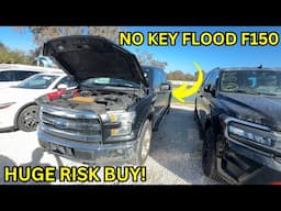 Ivan Wins a Flooded F150 W/ No Key Huge Risk of a Locked Up Engine