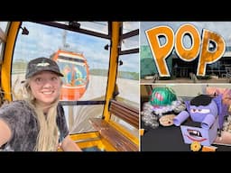 Riding the Disney Skyliner Halloween Week! POP Century & Riviera Resorts Pumpkin Carving & Exploring