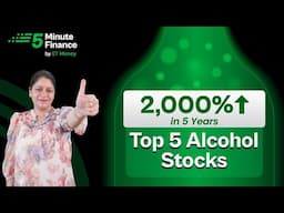 Top 5 Liquor Stocks Analysed | Largest Alcohol Stocks in India