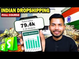 FREE Indian Dropshipping Course | COMPLETE A- Z GUIDE 2024