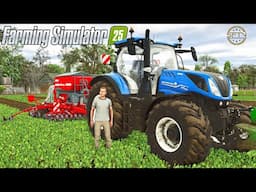 FARMING SIMULATOR 25 - New Farmer Building his perfect Beef Farm |  Back in the fields!  Ep 10