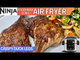 CRISPY DUCK LEGS *AIR FRYER* Chinese 5 Spice, Crispy & Juicy | NINJA FOODI Recipe