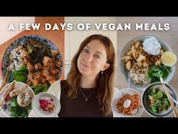 what I eat in a few days (as a vegan of 9 years) ✨ home-cooked meals ft. Cosmic Cookware Australia