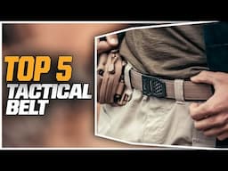 Top 5 Tactical Belts For Range Shooting And Survival Use