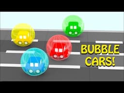 What do BUBBLE CARS Want? - Cartoon Cars - Cartoons for Kids!