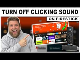 How To Turn Off Clicking Sound on Firestick...