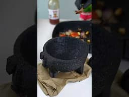 How to season Molcajete #molcajete