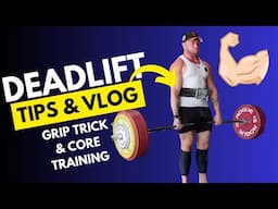 Heavy Deadlifts, Grip Tricks, Core Training & Platz Squats!