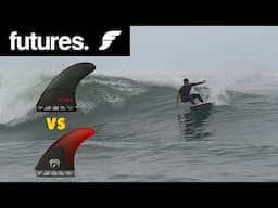 Improve your surfing! Testing the all new Futures Fins Mayhem 3.0 vs Eric Arakawa Techflex! #surf