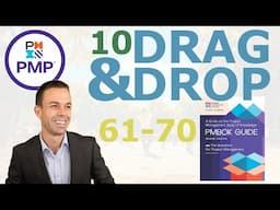 10 Super Drag and Drop Questions for your PMP Exam (61 to 70)