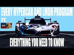 Every Hypercar and LMDh Program | Everything you need to know! Ft. @GTRain and @Ewane