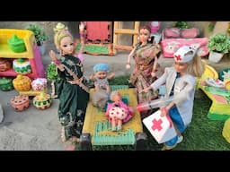 Barbie Doll All Day Routine In Indian Village/Pinky Ki kahani Part -434/Barbie Ki Hindi Kahaniyan||