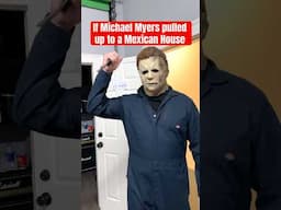 If Michael Myers pulled up to a Mexican House 😂 @mexicangueys  #michaelmyers #halloween