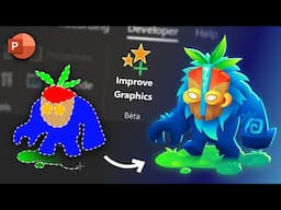 Easy Art in PowerPoint! 🔥||⭐ New Improve Graphics Feature