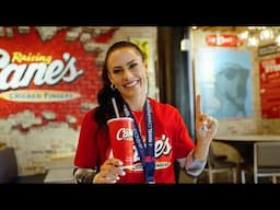 World Champ Ali Krieger brought her A-Game to the Raising Cane’s Counter