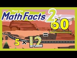 Meet the Math Facts Multiplication & Division - 5 x 12 = 60 | Preschool Prep Company