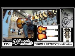 1959  D'Angelico "Homer Haynes" Custom Archtop Jazz Guitar - THE GEORGE GRUHN ® GUITAR SHOW (S3)