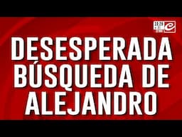 Desesperada búsqueda en San Isidro: tiene esquizofrenia, fue detenido y no se supo más nada de él