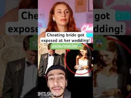 Cheating Bride Caught ON CAMERA