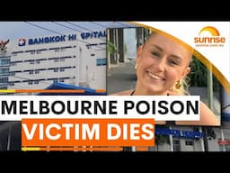 Melbourne teen dies after methanol poisoning | Sunrise