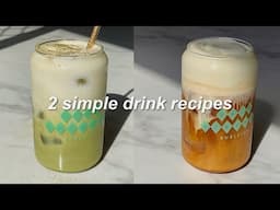 2 simple drink recipes !!