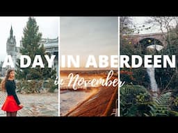 A day in my life in Aberdeen, Scotland | November Travel VLOG