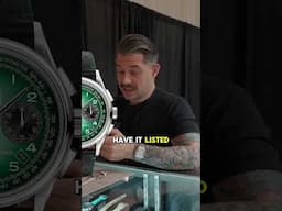 Negotiating watches