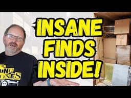 We Opened a Mystery Moving Crate That is Worth THOUSANDS!