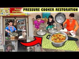 Chicken Biryani Home Food Cooking In Restoration Pressure Cooker Hindi Kahaniya Hindi Moral Stories