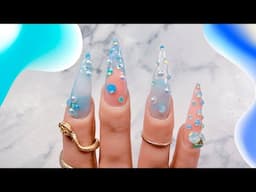 Abstract Gel Nails!🛸Madam Glam Take Me To The Bay!