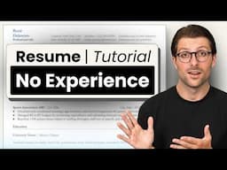 How To Write an Amazing Resume (No Experience)