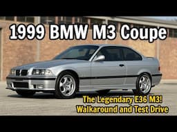 1999 BMW M3 Coupe Walk Around and Test Drive - Nuccio Auto Group with "Chris Drives Cars" Review