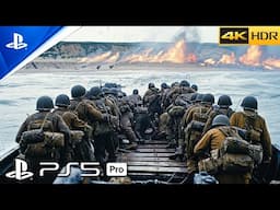 (PS5 PRO) INVADING NORMANDY FRANCE 1944 | Realistic ULTRA Graphics Gameplay [4K60FPSHDR]Call of Duty