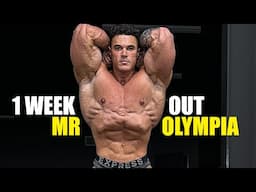 MY BEST PHYSIQUE EVER 1 WEEK OUT MR OLYMPIA