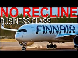 Finnair’s UNIQUE BUSINESS Class with NO RECLINE | Helsinki - Seoul