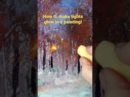 How to Paint Lights that Really Glow!