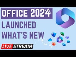 Office 2024 Launched: What's New? | Live with Technoholic